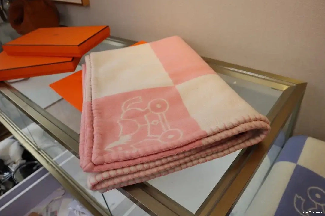 BLANKET WOOL THROW BABY AVALON ADADA HERMES 0512